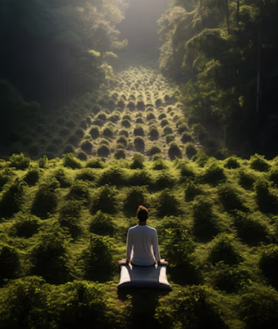 Guided meditation for stress relief